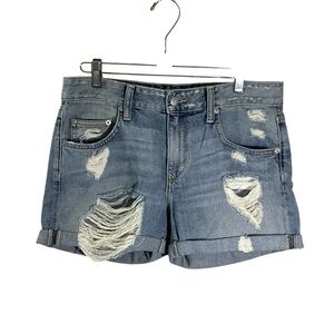 Lovers + Friends Distressed Denim Women Shorts